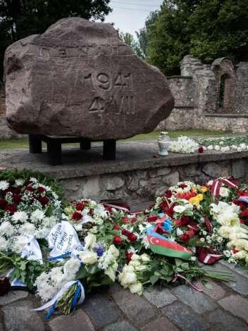 Jewish community of Latvia and state leaders marked the Holocaust victims Commemoration Day