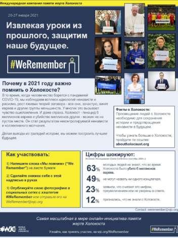 #WeRemember